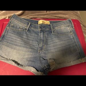 Hollister high rise short shorts